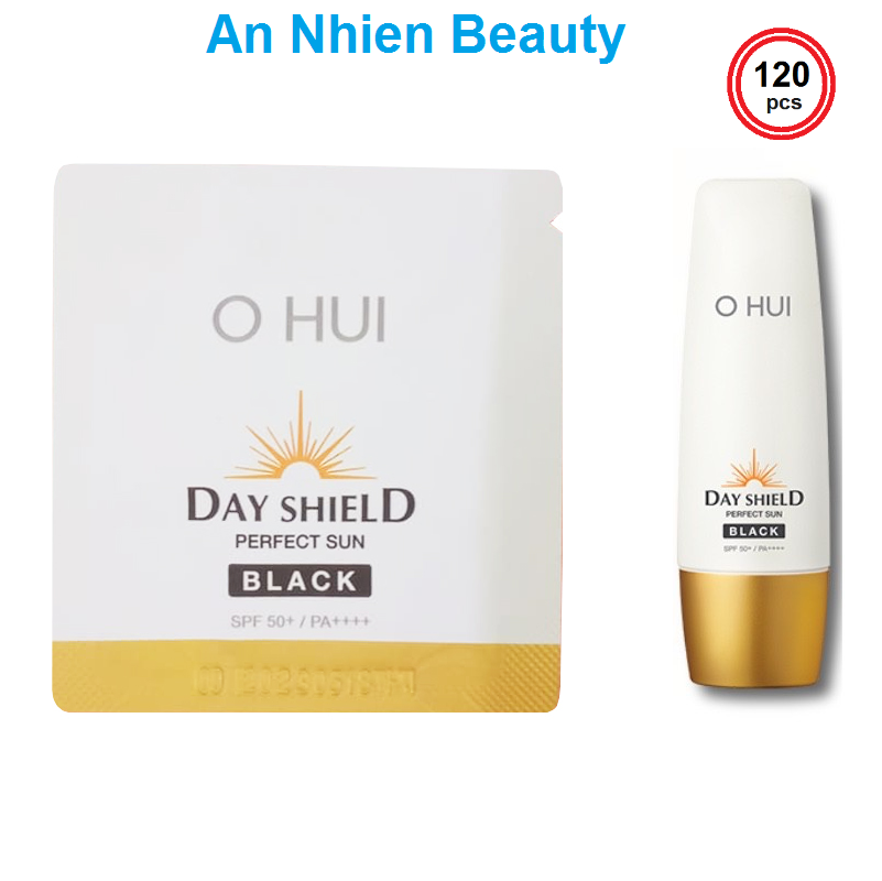 Combo 120 Gói Kem Chống Nắng Ohui Day Shield Perfect Sun Black Spf50 120Ml