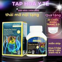 Vitatree Organ Fat Detox là sản phẩm hỗ trợ thải độc mỡ nội tạng và cải thiện sức khỏe gan