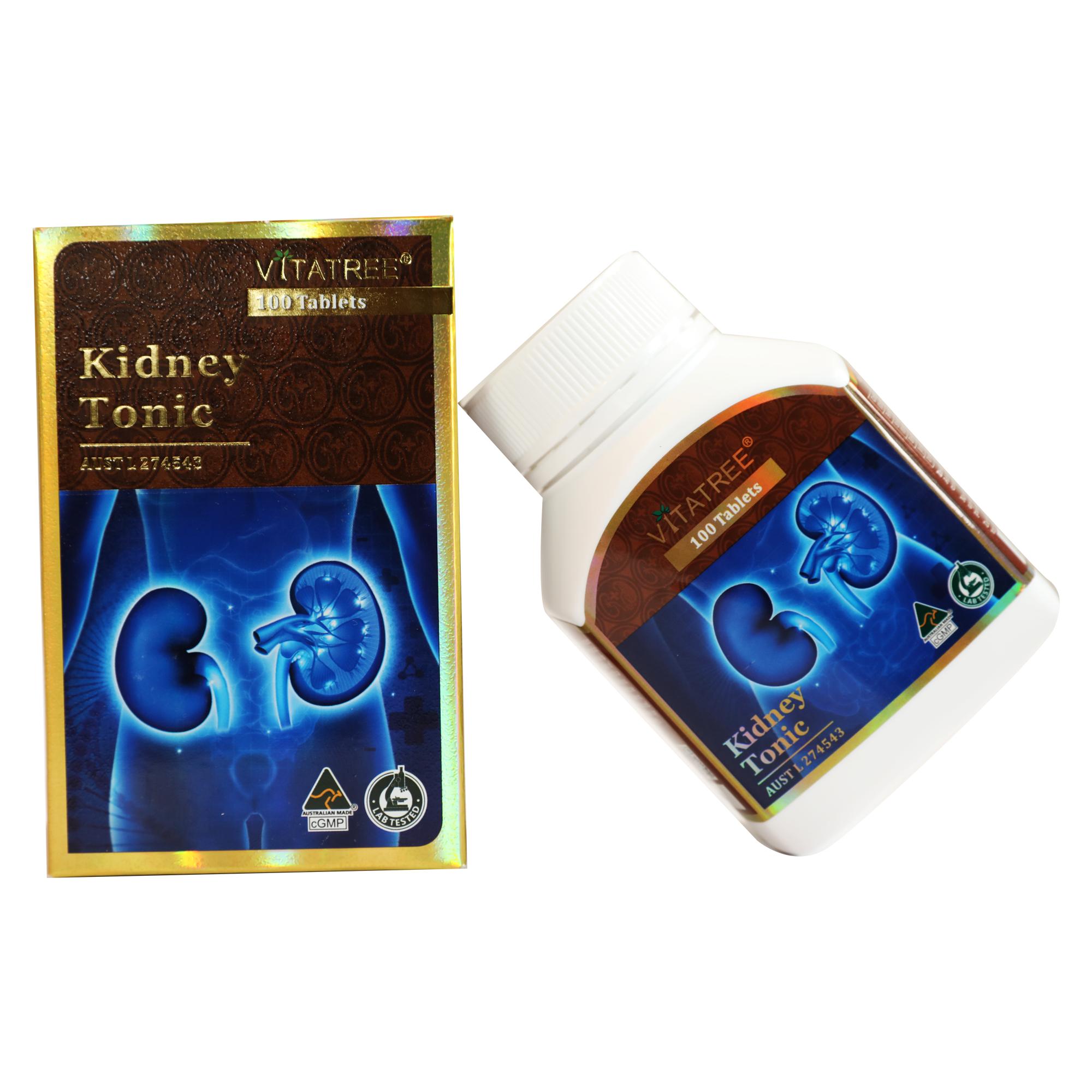 [HCM]Hỗ Trợ Giải Độc Thận Kidney Tonic Vitatree 100 capsules - HÀNG ÚC CHÍNH HÃNG