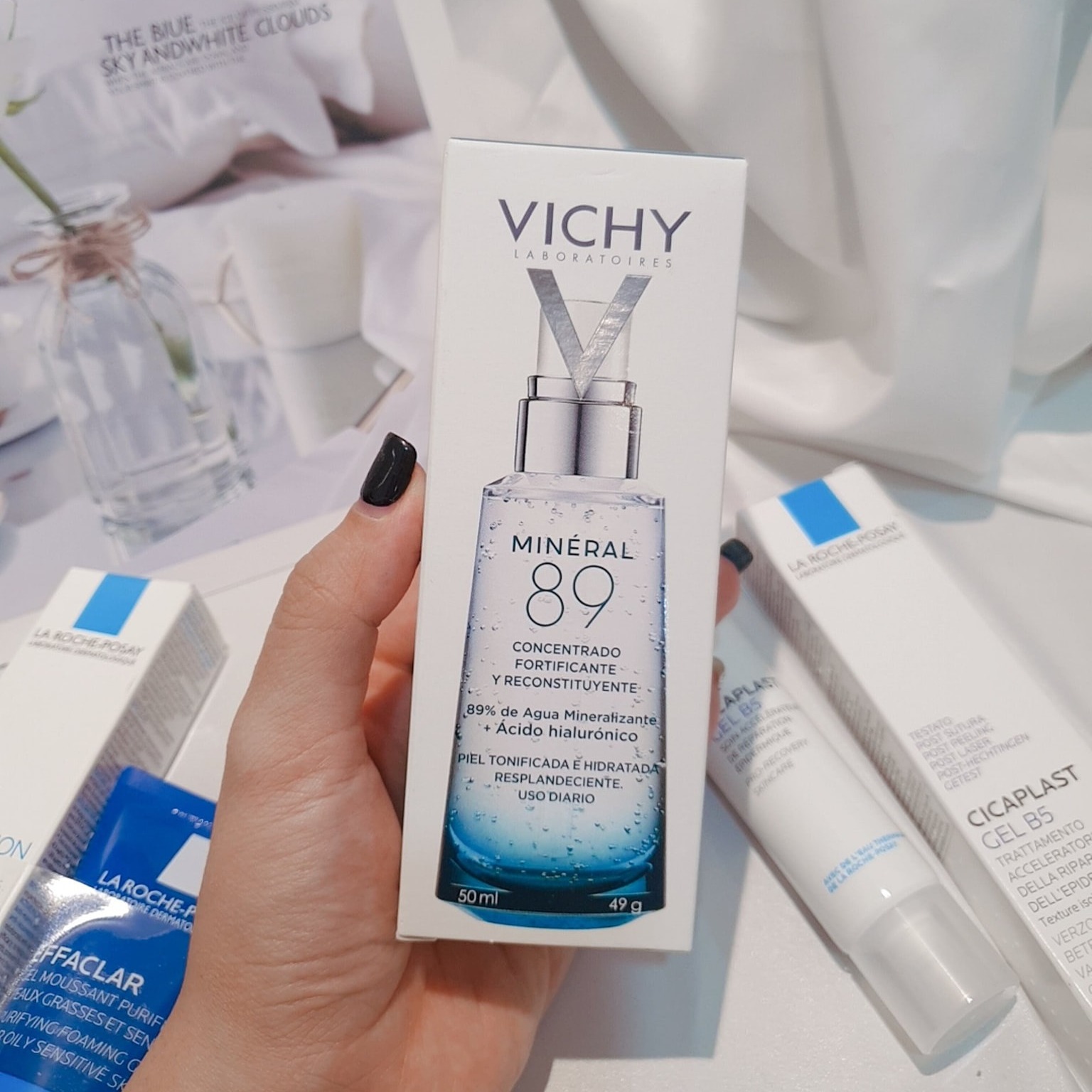 Serum Cấp Ẩm Chống Lão Hóa Vichy 89 Pháp - Serum Dưỡng Ẩm Cấp Nước Vichy89 50Ml