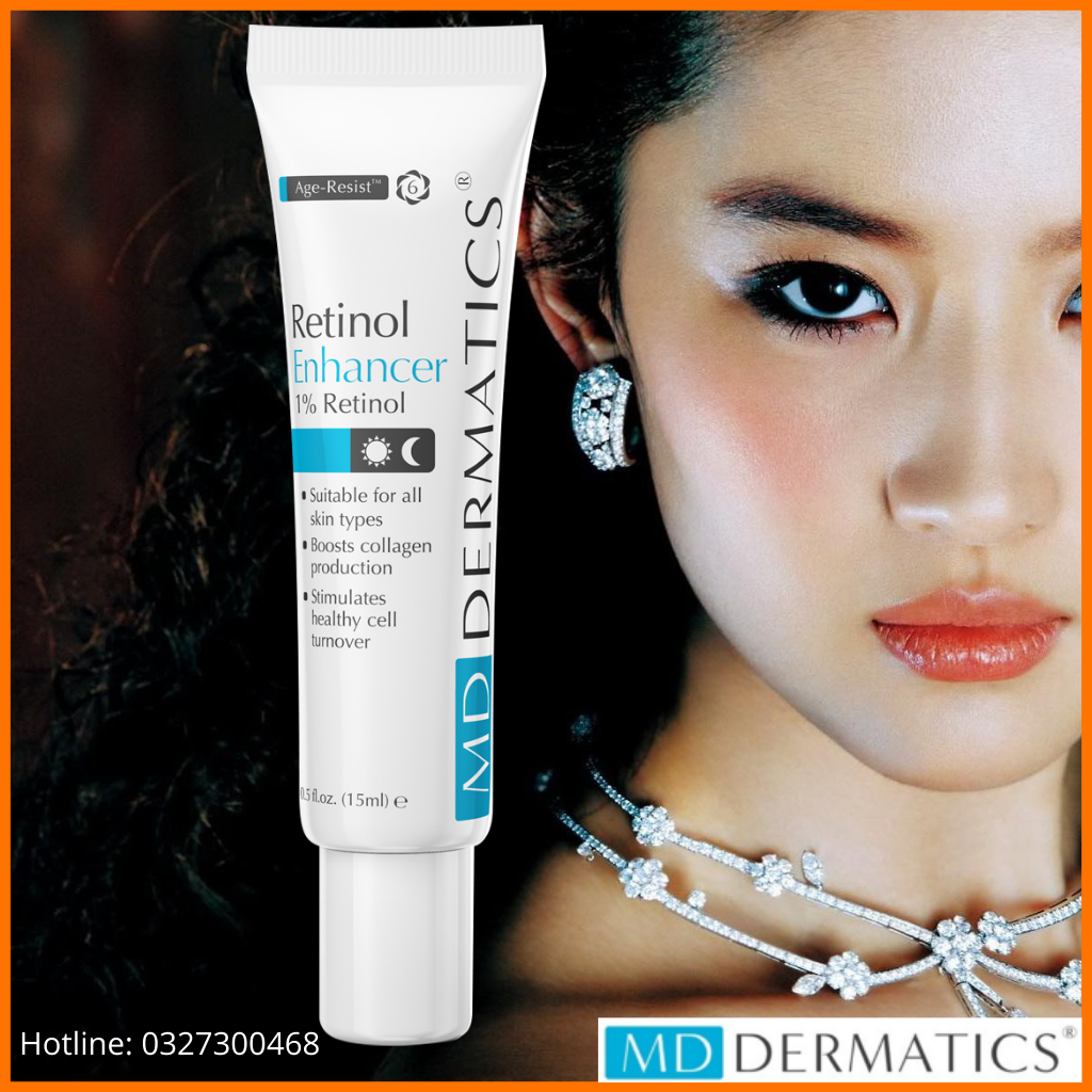 [Hcm]Retinol Enhencer Trẻ Hóa Tế Bào. Hạn Sử Dụng Date Mới Nhất Đến 2023. Chính Hãng Md Dermatics