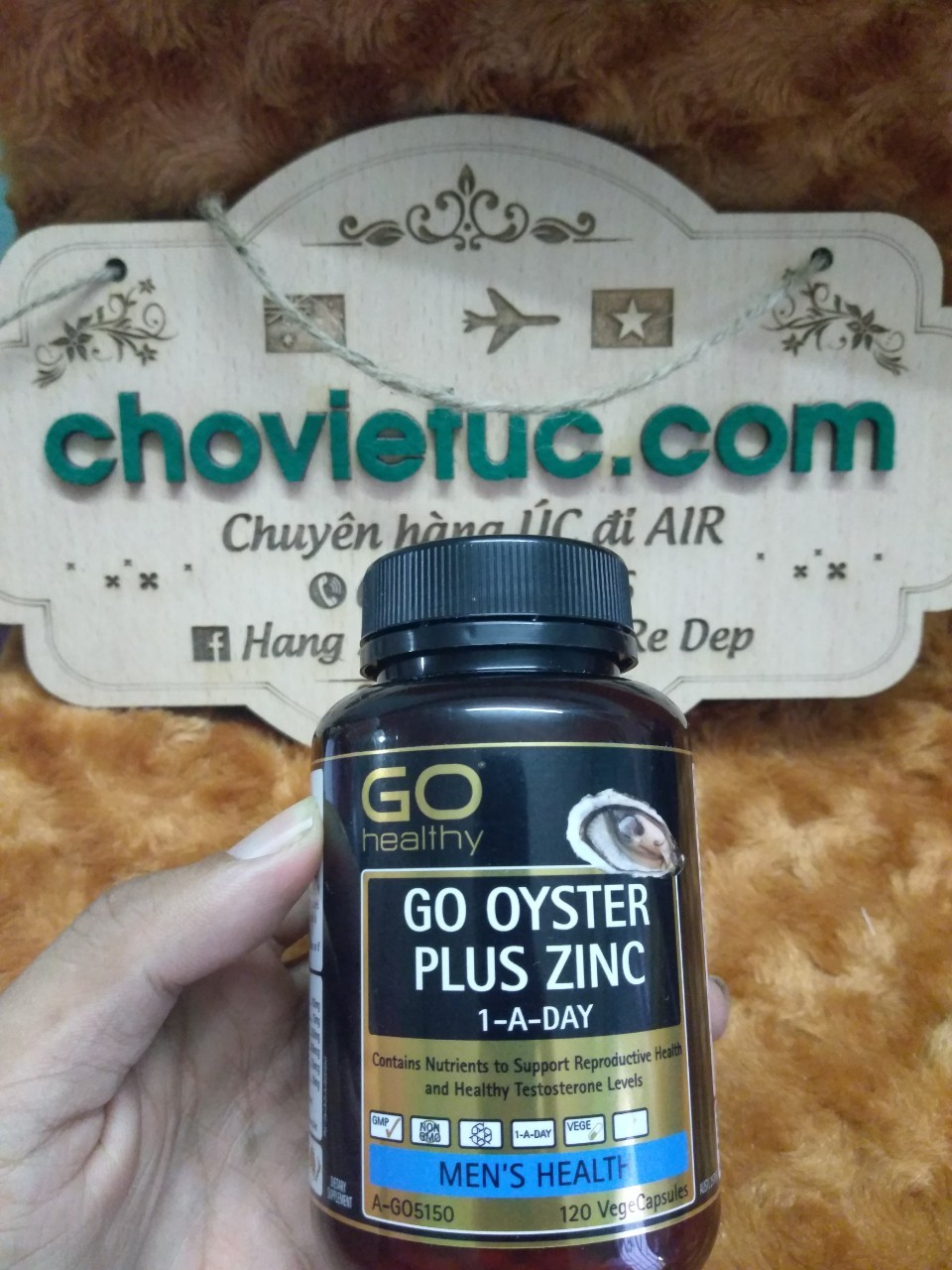 [Hcm]Tinh Chất Hàu Úc Go Healthy Oyster Plus 120 Viên