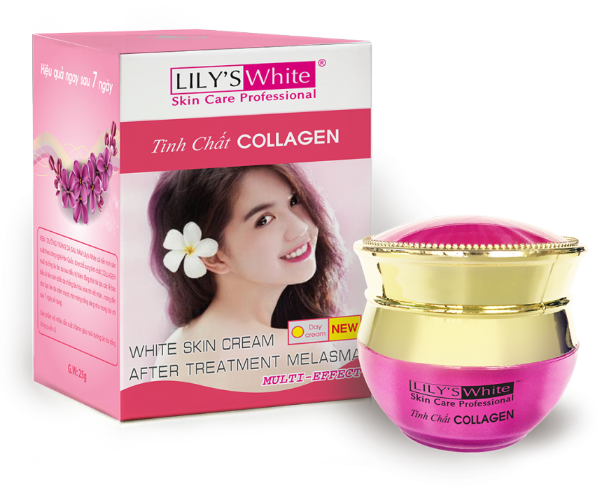 [Hcm]Kem Dưỡng Trắng Da Lily’s White (Tinh Chất Collagen)