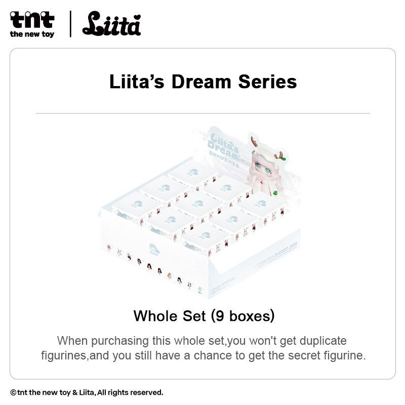TNTSPACE Liita’s Dream Series Blind Box Figure Hộp mù Mô hình