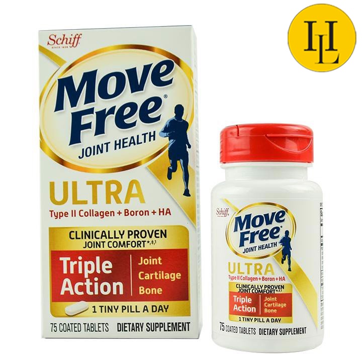 Viên Uống Hỗ Trợ Xương Khớp Schiff Move Free Ultra Triple Action 75 Viên Của Mỹ