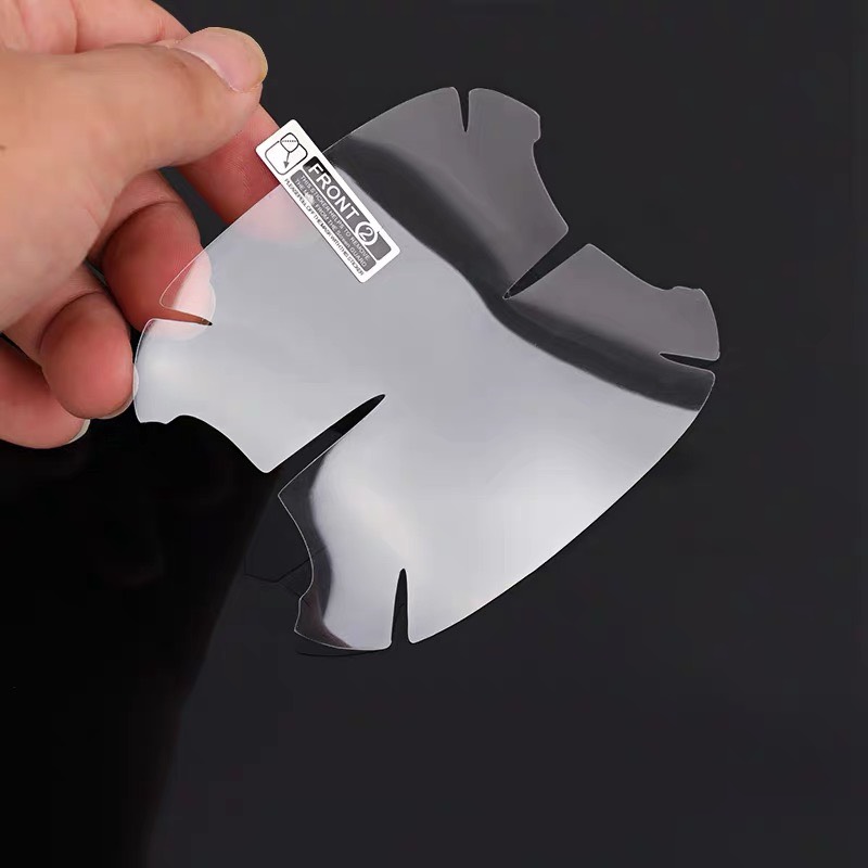 Dán Hõm Cửa Ô Tô . Bộ PPF Tpu 4 Miếng Dán Trong Suốt Tay Nắm Hõm Cửa Xe-Chống Xước Hõm Cửa Ô TÔ