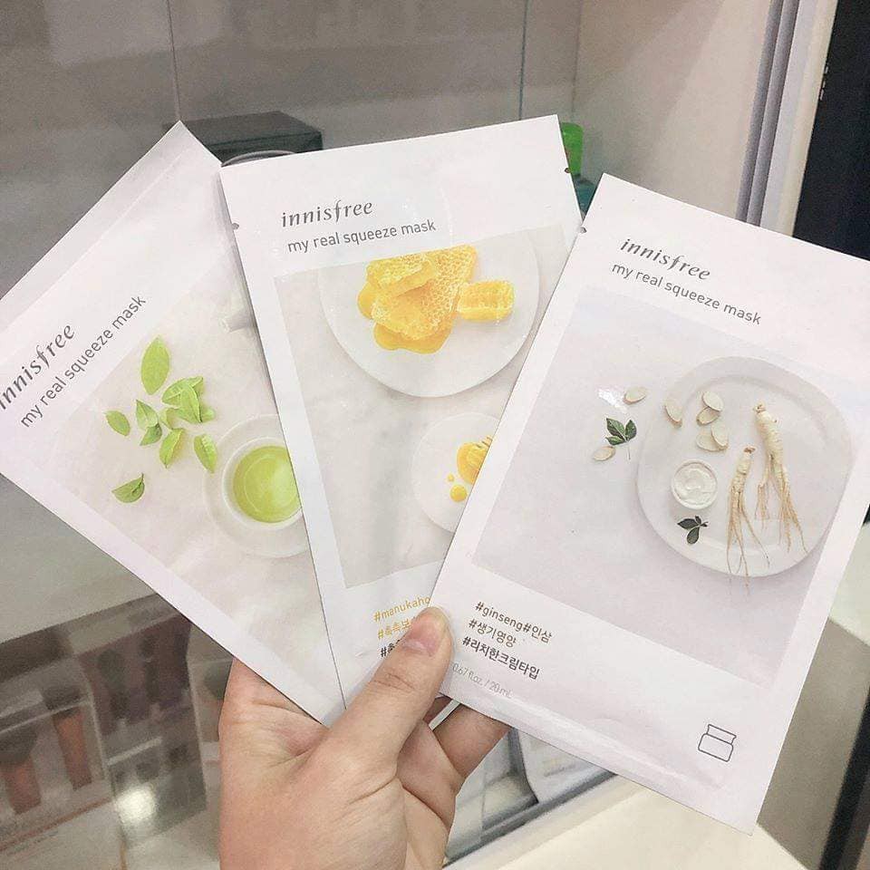 [HCM][Chính hãng] Mặt nạ giấy innisfree Hàn Quốc