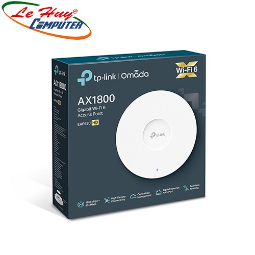 Router Wifi Gắn Trần Tp-Link Eap620 Hd Băng Tần Kép Ax1800