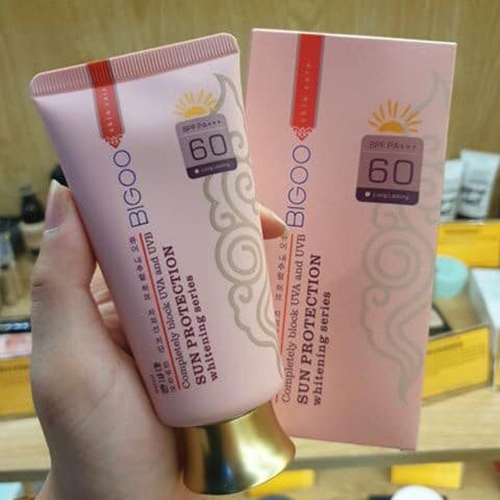 Kem Chống Nắng Bigoo Sun Protection Spf60 Hàn Quốc 80Ml