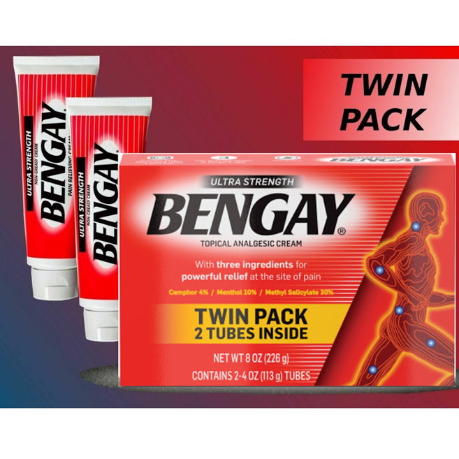 [Hcm]Dầu Nóng Bengay Mỹ 2 Tuýp 113G