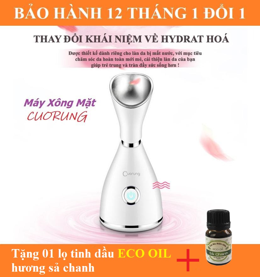 [Bh 1 Đổi 1] Máy Xông Mặt Cao Cấp Cuorung