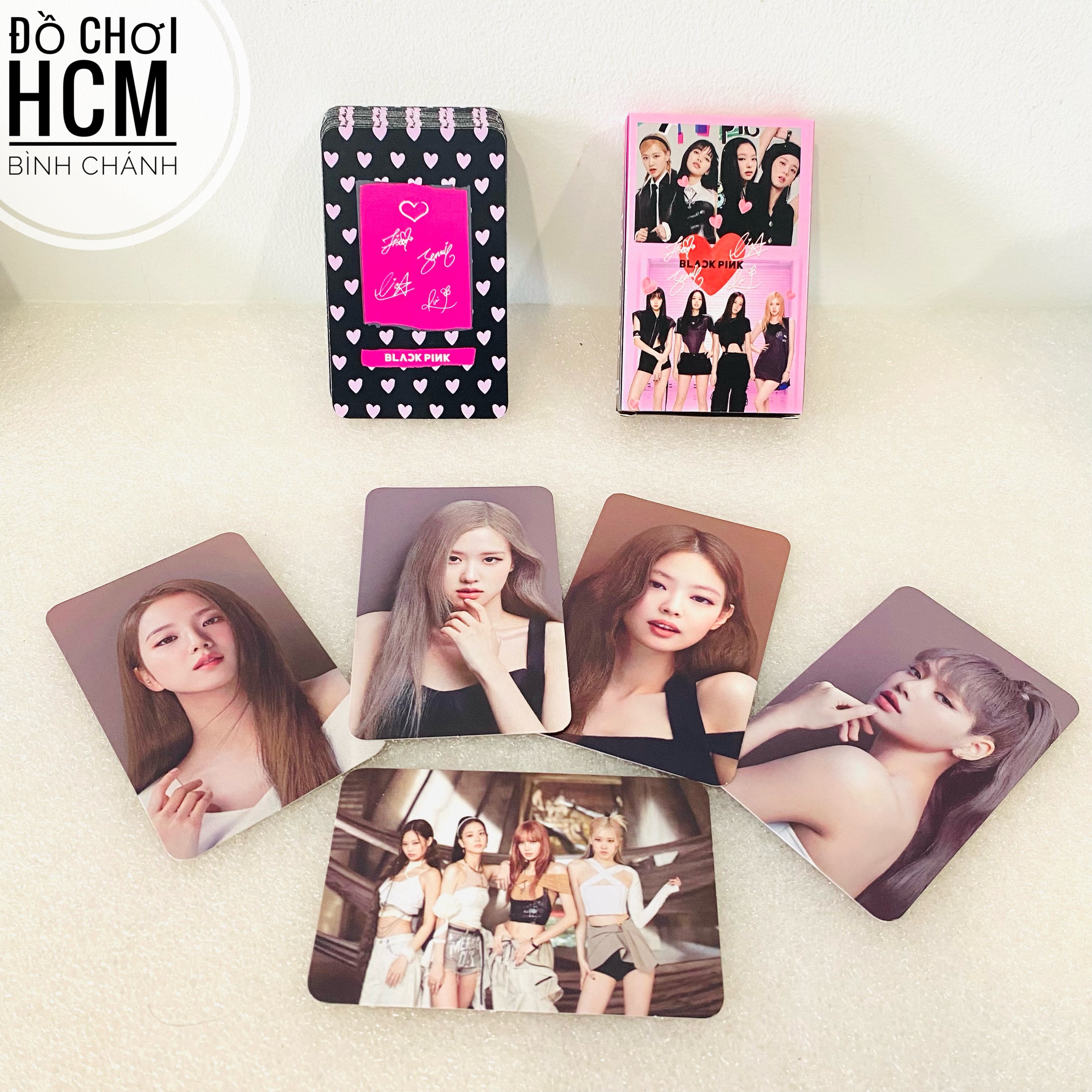 [HOT SET 30 LÁ] Đồ chơi thẻ bài Blackpink playing card thẻ ảnh Black Pink thẻ Lomo card in hình ca sĩ cho bé sưu tầm