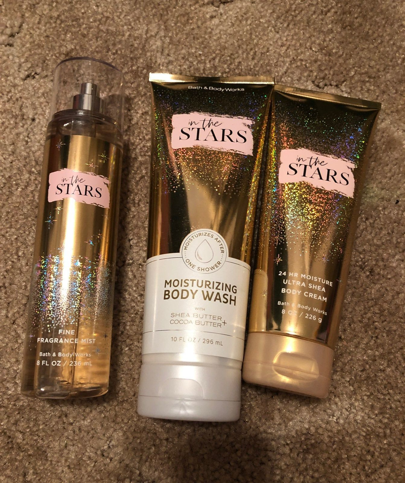 [Hcm]Combo Tắm Dưỡng Và Xịt Thơm Toàn Thân Bath&Body Works In The Stars