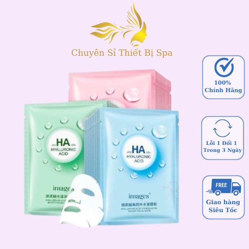 Lẻ 1 miếng Mặt nạ HA Images HYALURONIC ACID FACIAL MASK - mask
