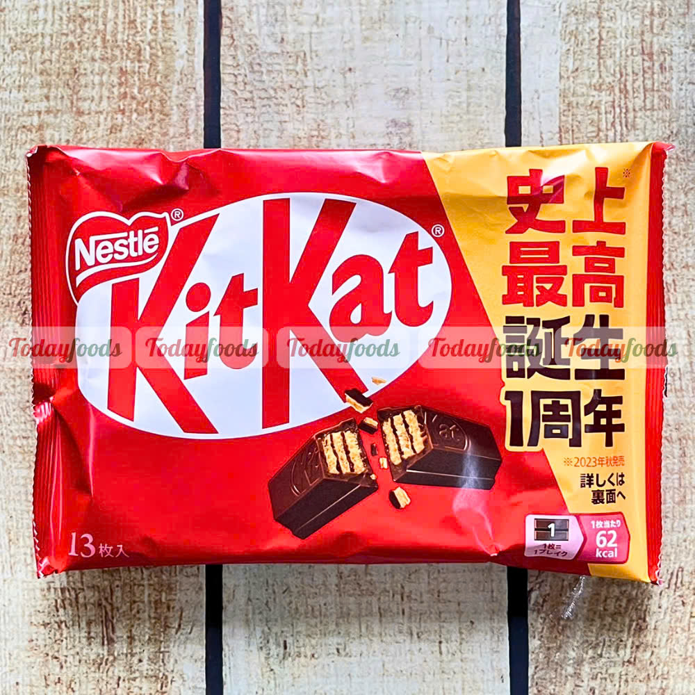 Bánh Kitkat Nhật Bản Nhiều Vị : Kitkat Trà Xanh Truyền Thống (gói 11 -13 thanh) - Bánh Xốp Socola