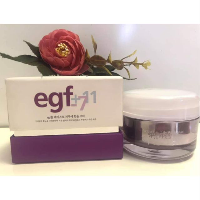 Cách dưỡng trắng da Kem dưỡng trắng EGF ức chế nám tàn nhang sau trị liệu