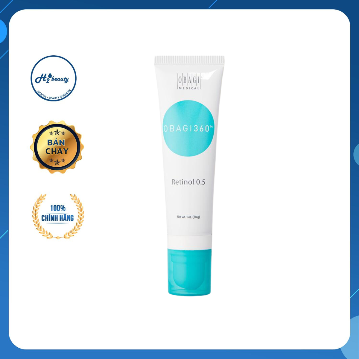 Kem Dưỡng Ẩm & Giảm Nếp Nhăn Obagi Retinol 0.5 28g