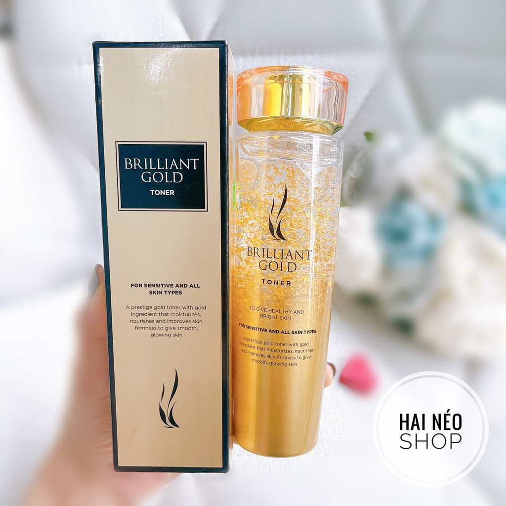 [Hcm]Lotion Toner Chứa Vàng 24K Và Peptide Chống Lão Hóa Tái Tạo Căng Bóng Da Ahc Brilliant Gold Toner (Hàn Quốc)