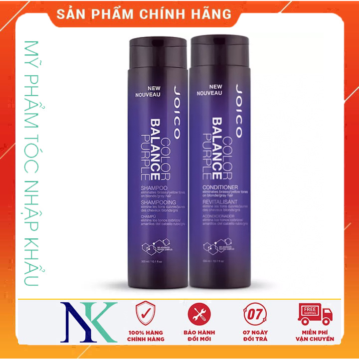 Dầu Gội Xã Joico Balance Purple Cân Bằng Ánh Tím 300Ml