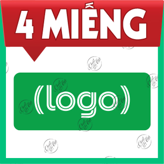 Combo 2 miếng dán logo GRAB tem dán ô tô sticker trang trí cho xe taxi xe hợp đồng