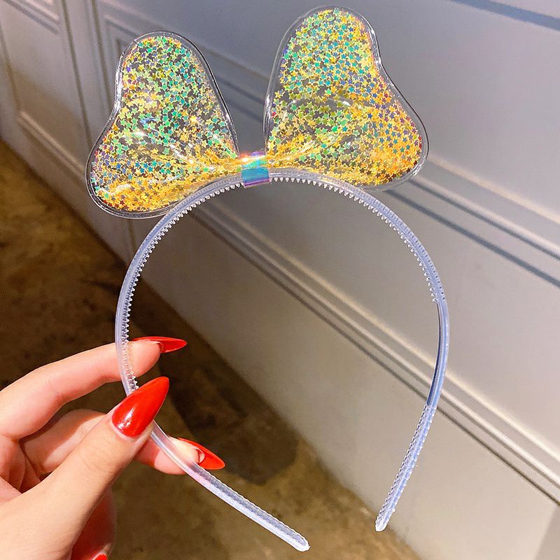 Hot | Bờm cài tóc noel | Bờm tết kim tuyến trong suốt siêu xinh siêu lấp lánh