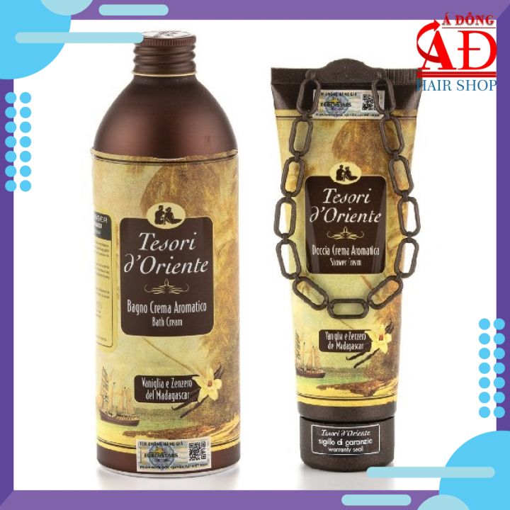 Sữa tắm nước hoa tinh dầu Macca Tesori DOriente Vaniglia Mandagascar Shower 500ml (ITALY)