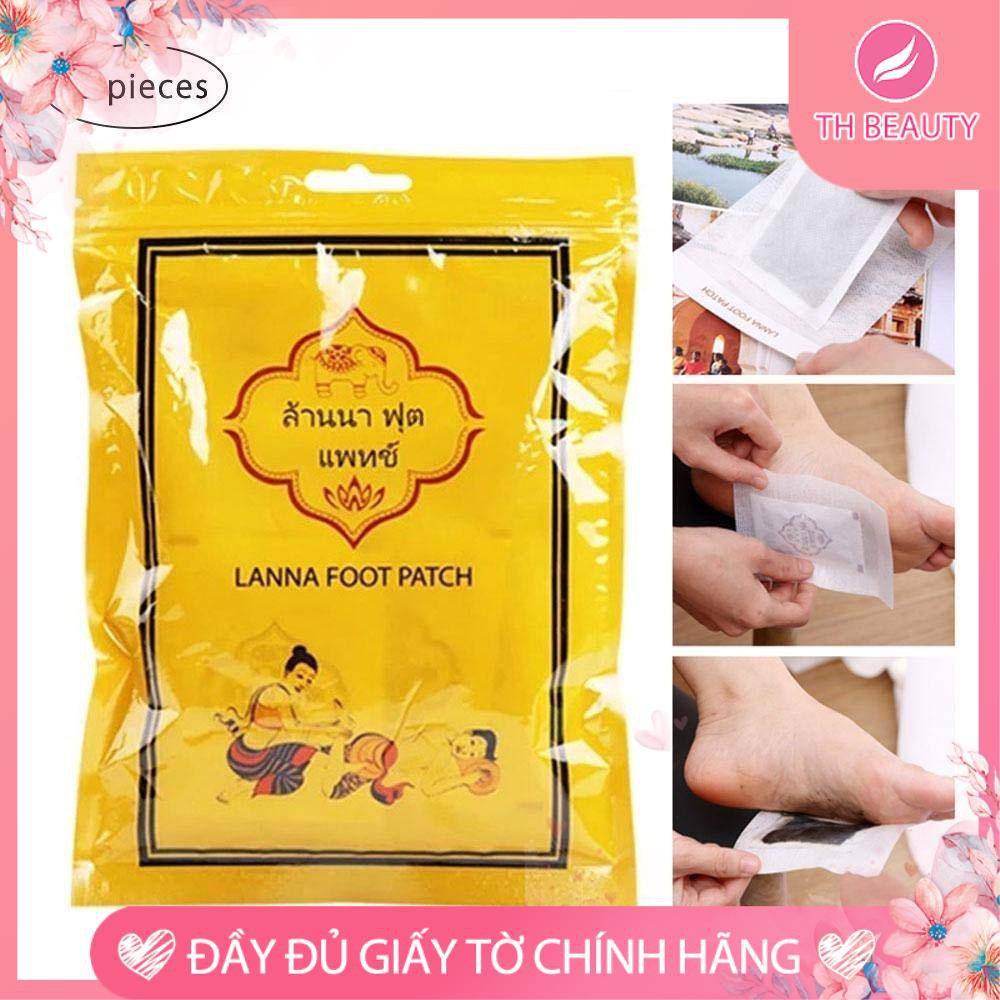 [Hcm][Chính Hãng] Miếng Dán Thải Độc Chân Lanna Thái Lan