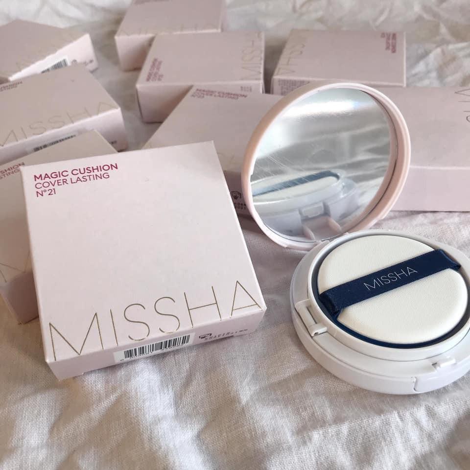 Phấn Nước Missha Magic Cushion Cover Lasting (Mẫu Mới) Chiết Xuất Từ Các Thành Phần Lành Tính Chất Lượng Đảm Bảo An Toàn Cho Người Sử Dụng Cam Kết Như Mô Tả