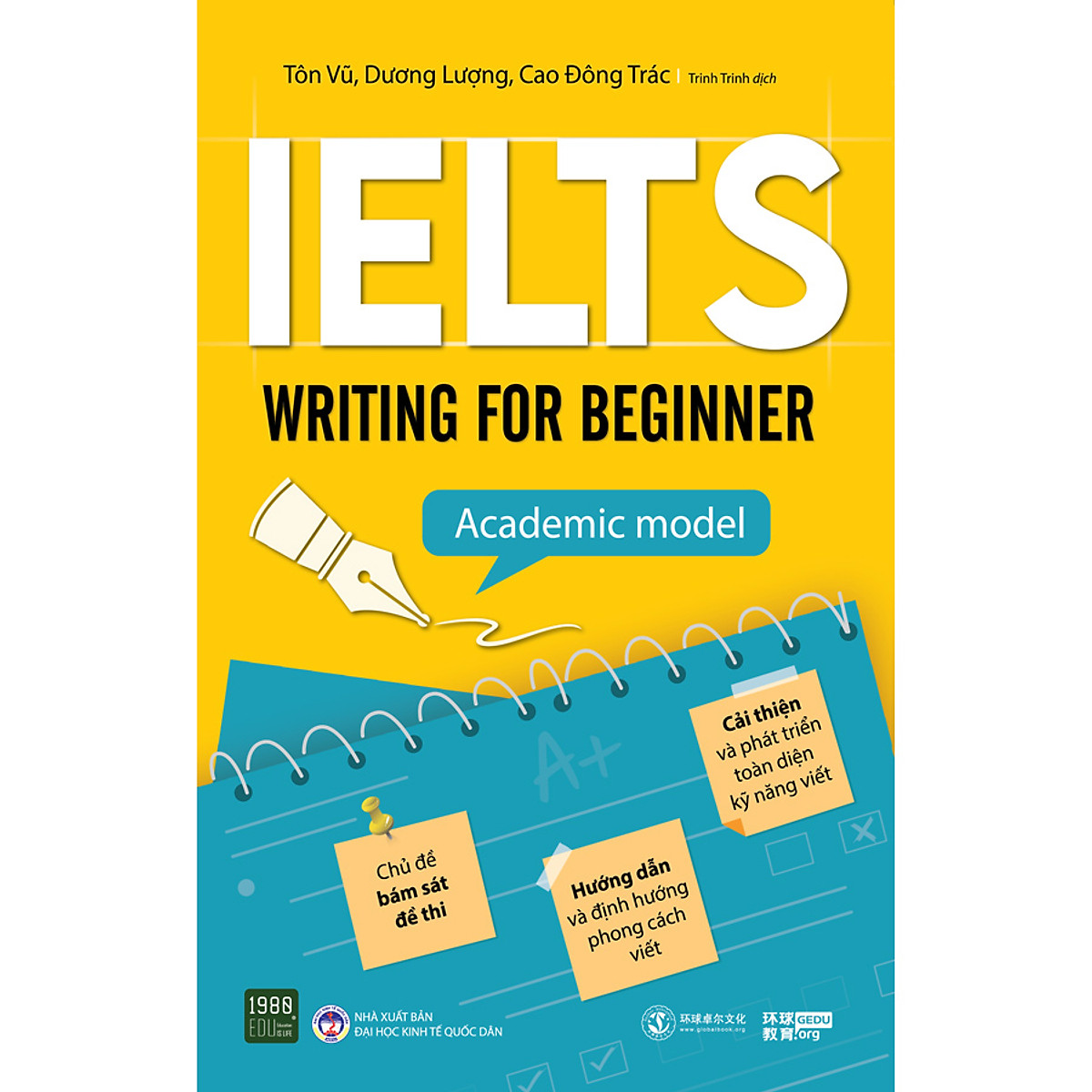Ielts Writing For Beginner - Academic Model - Tôn Vũ Dương Lượng Cao Đông Trác (1980BOOKS HCM)