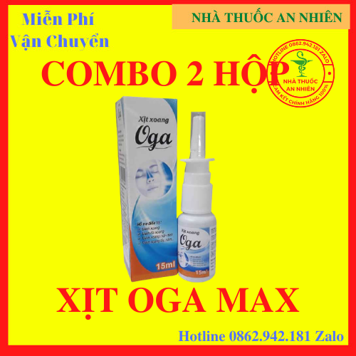 Combo 2 Hộp Xịt Oga Max - An002