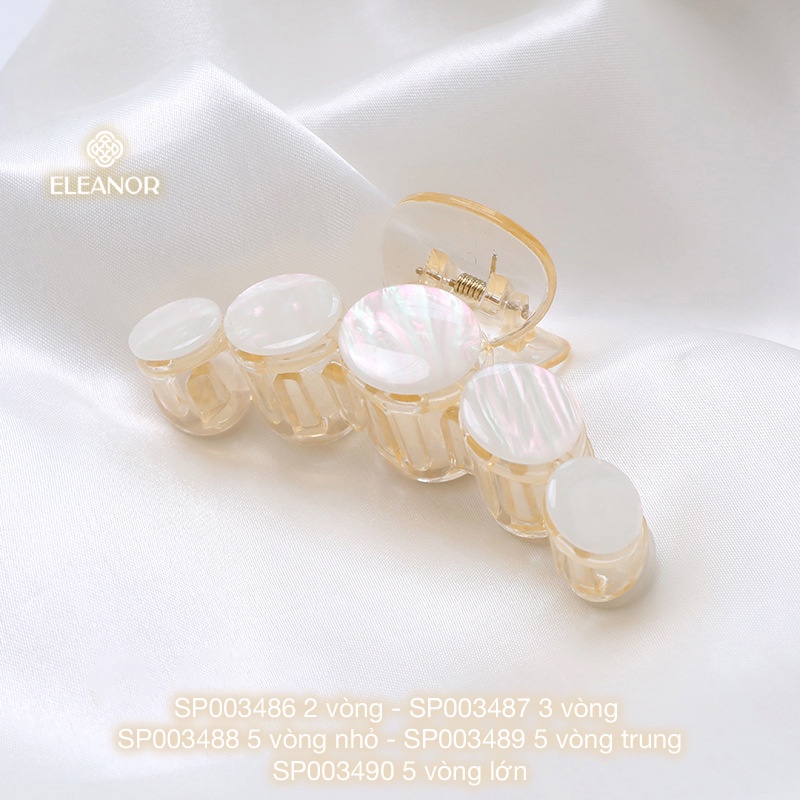 Kẹp tóc nữ Eleanor Accessories kẹp càng cua nhựa cao cấp phụ kiện tóc 3486