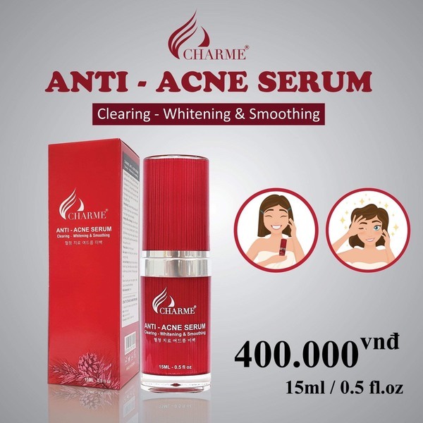 Se rum Mụn Charmes Anti Acne Hàn Quốc chính hãng