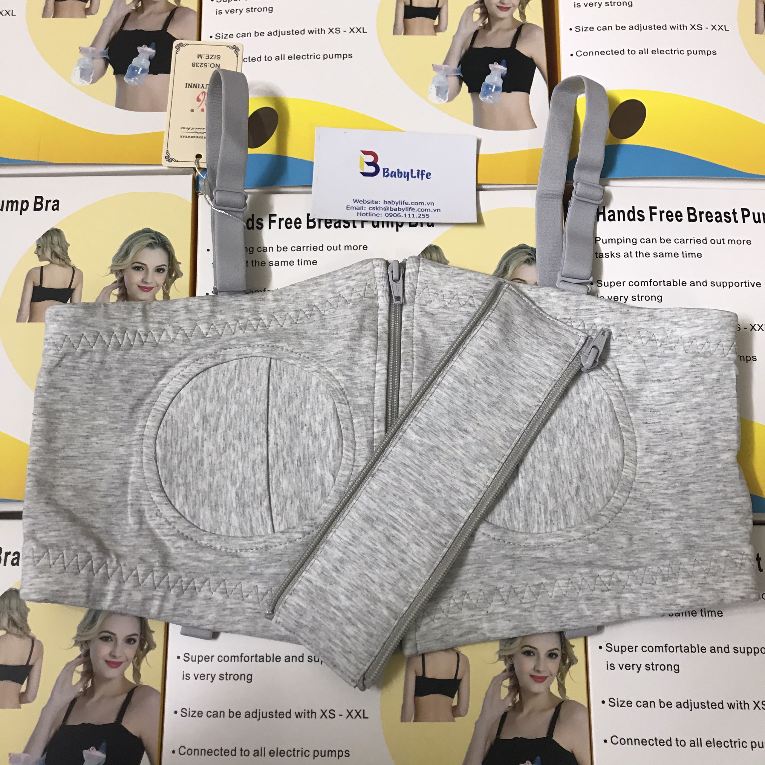 Áo hút sữa rảnh tay Cao cấp xuất xịn100% cotton điều chỉnh kích cỡ