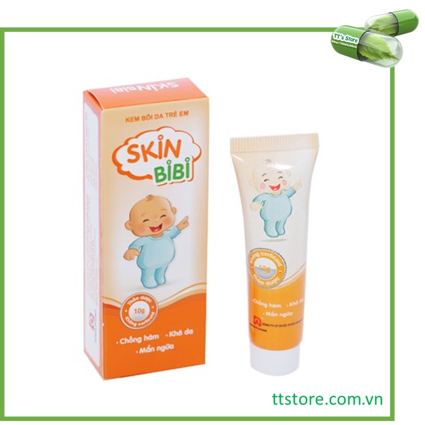 [Hcm]Kem Trị Hăm Ngứa Skin Bibi Tuýp 10G