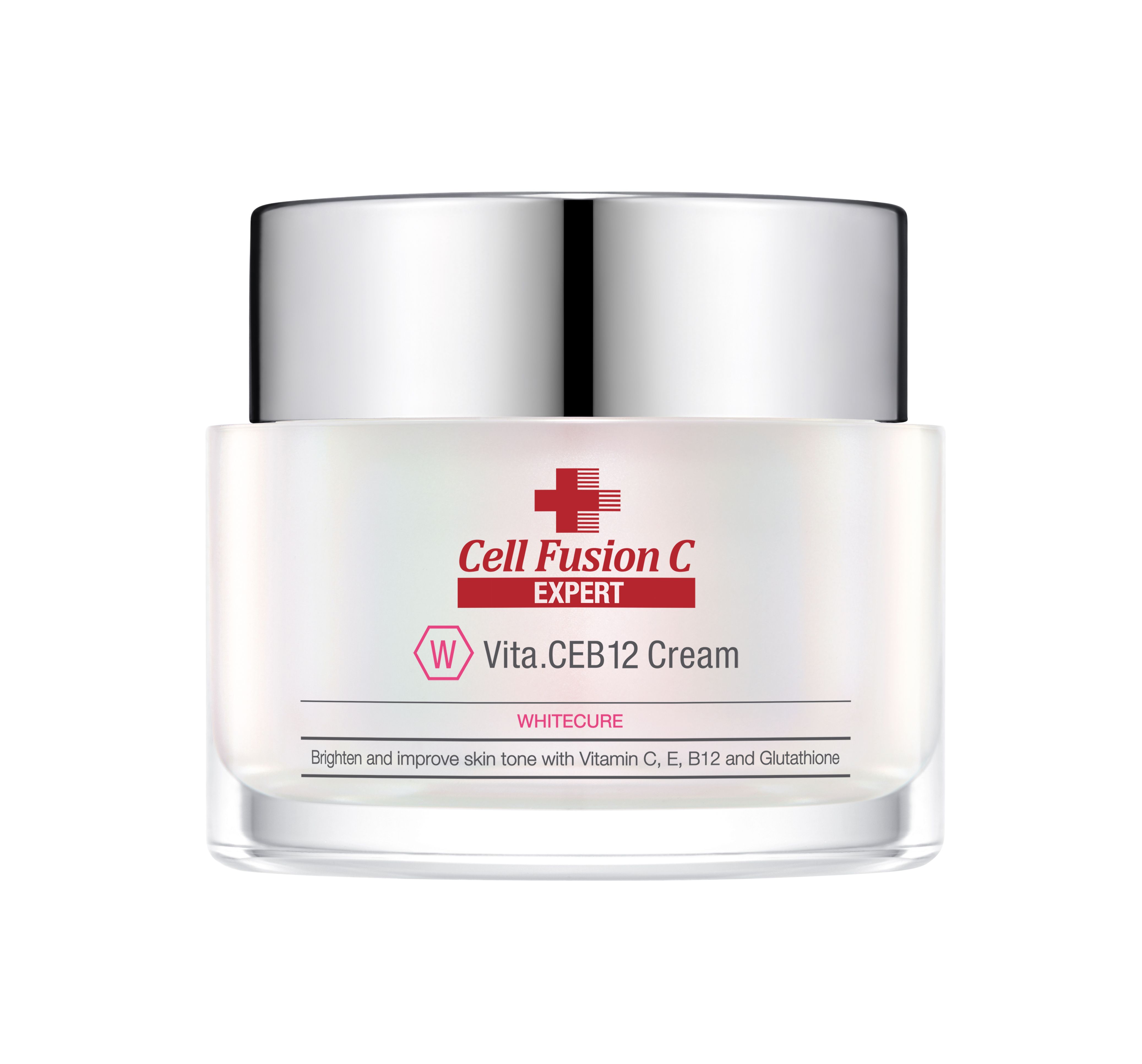 Kem Dưỡng Trắng & Đều Màu Da Cell Fusion C Expert Whitecure Vita.ceb12 Cream 50Ml