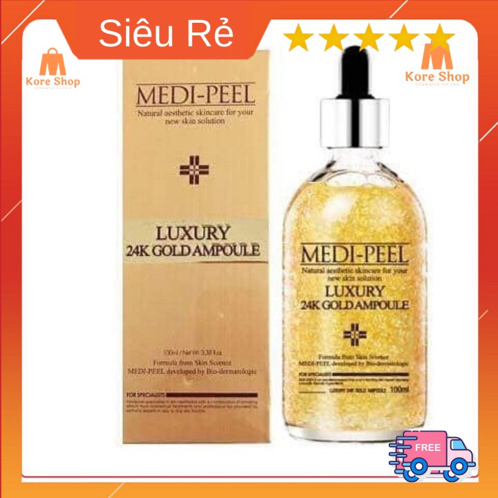 Tinh Chất Vàng SERUM MEDI-PEEL Luxury 24K Gold Ampoule 100ml