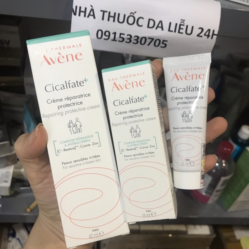 Kem Làm Lành Da Chống Nhiễm Khuẩn Cicalfate + Avene