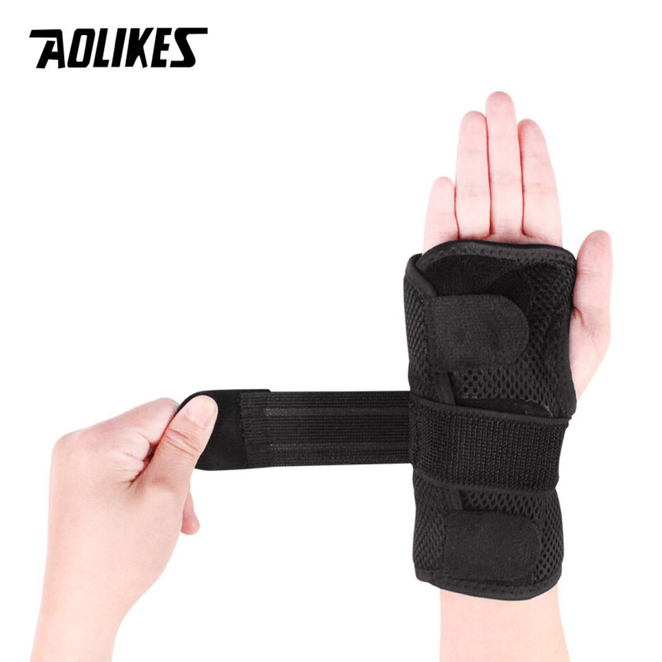 Nẹp cổ tay cố định khớp tay AOLIKES A-1672 Metal Plate wrist support