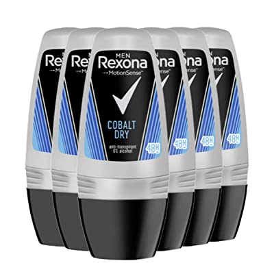 Sáp Khử Mùi Rexona Roll On Men Cobalt 50 Ml Hương Thơm Mạnh Mẽ Nam Tính - Hàng Đức