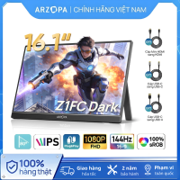 Màn hình di động ARZOPA Z1FC 16.1″ 144Hz 1080P FHD | 100% sRGB HDR | Cho văn phòng và Mac PC Laptop PS XBOX Nint