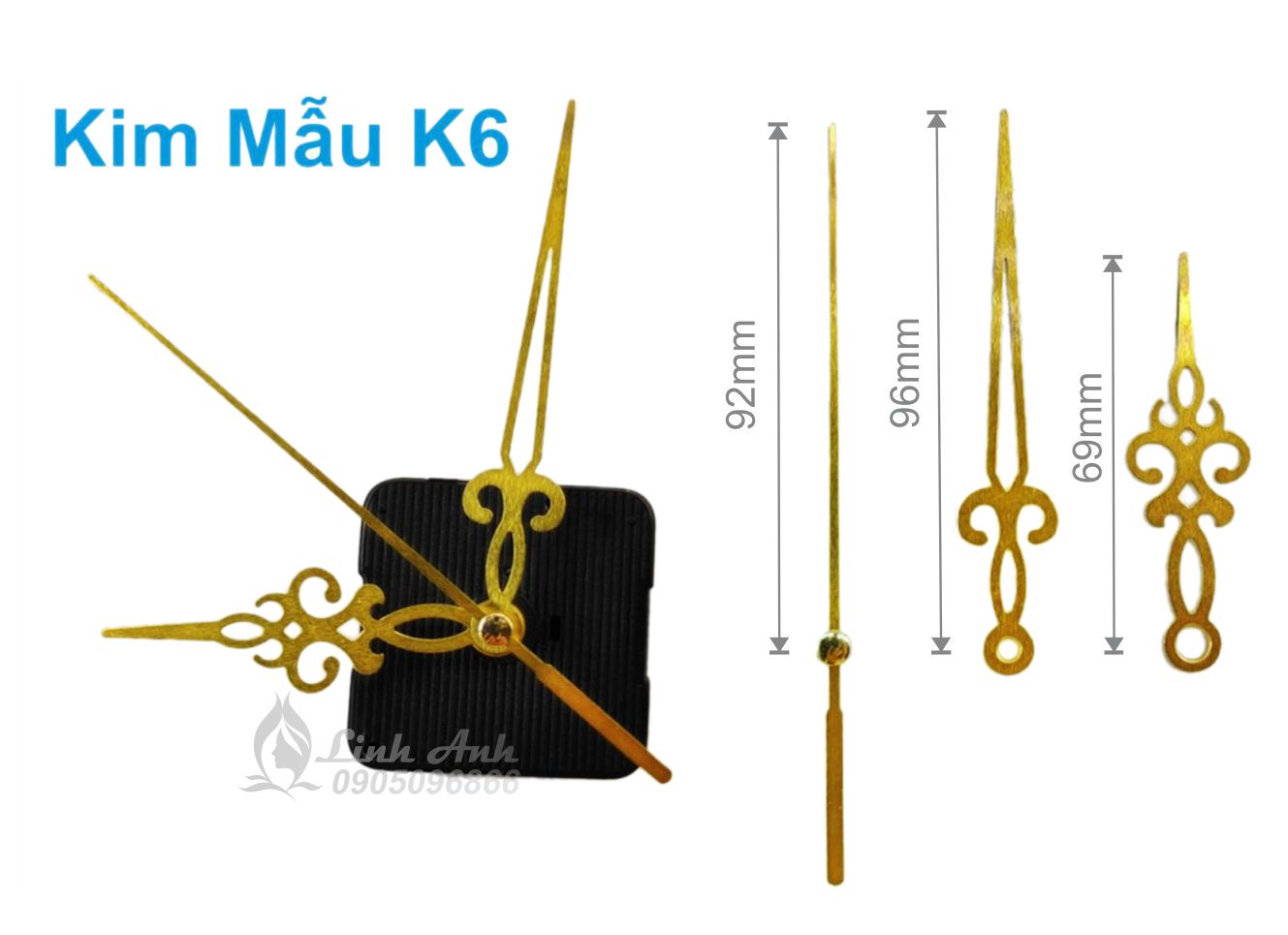 Máy đồng hồ treo tường Nhật kim trôi (Bảo hành 2 năm)