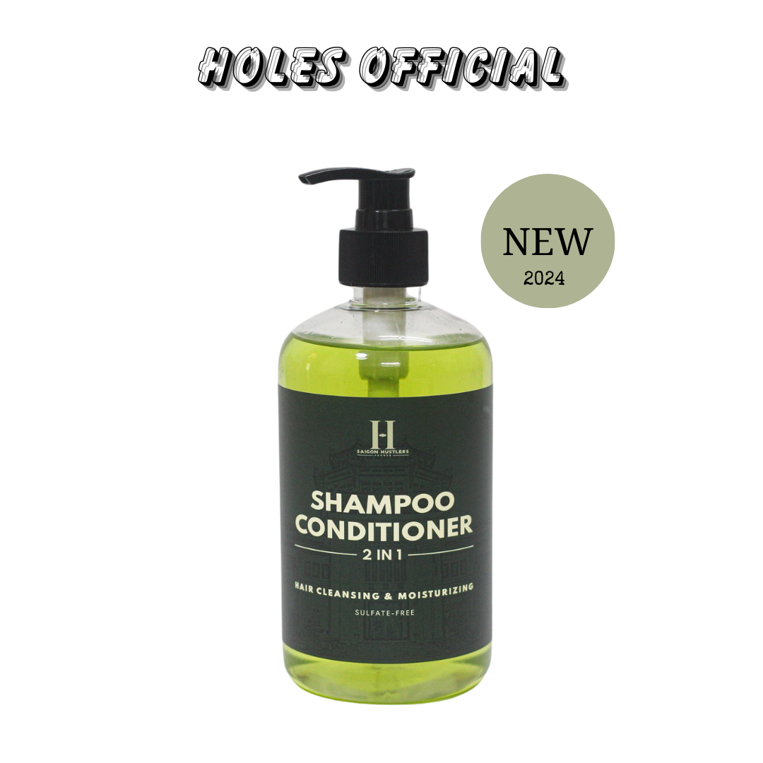 Dầu Gội Xả Saigon Hustlers Shampoo Conditioner 2 In 1 - 500ml