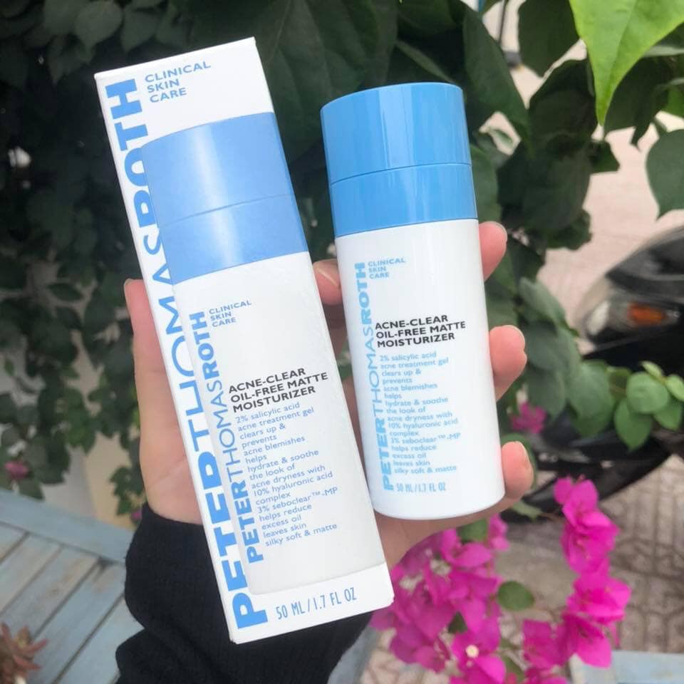 [Hcm]Kem Dưỡng Dành Cho Da Mụn Peter Thomas Roth Acne - Clear Oil - Free Matte Moisturizer 50Ml