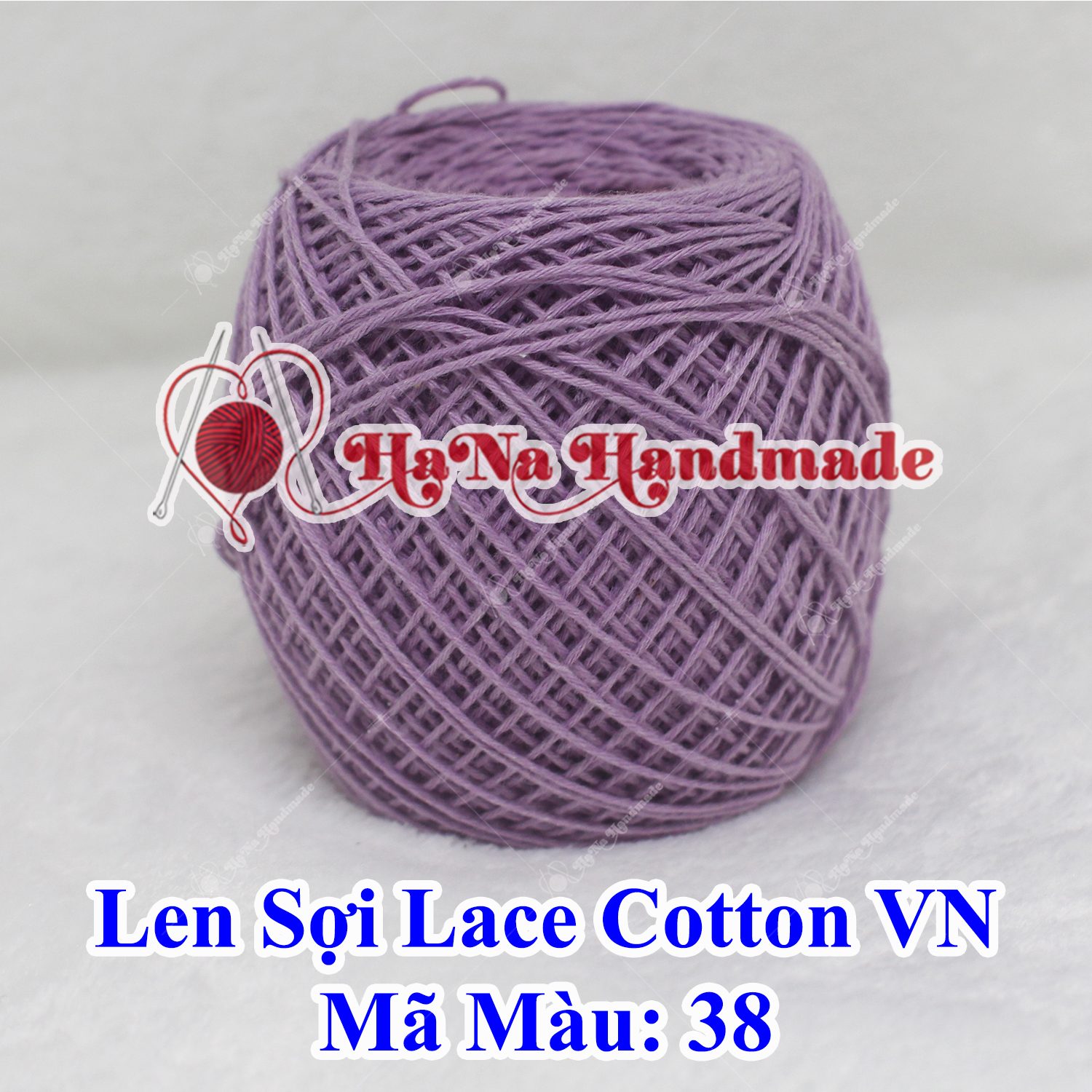 Sợi lace cotton 50g/c
