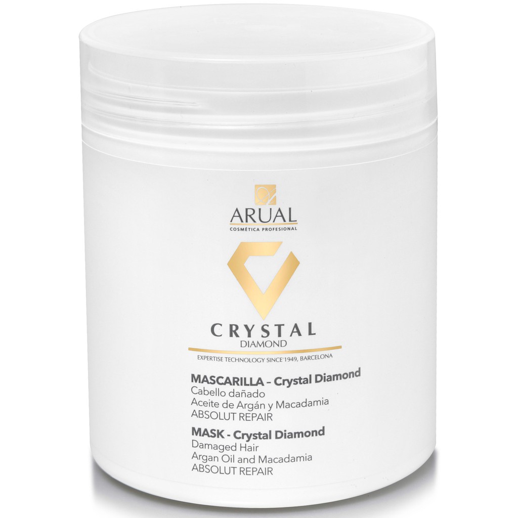 Mặt Nạ Hấp Tóc Arual Crystal Diamond 500Ml