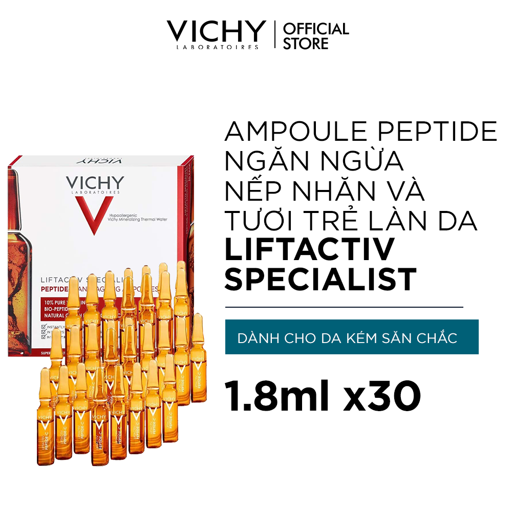 [100% Auth] Dưỡng Chất C&Ocirc Đặc Ngăn Ngừa Nếp Nhăn Vichy Peptide - C Liftactiv Ampoule