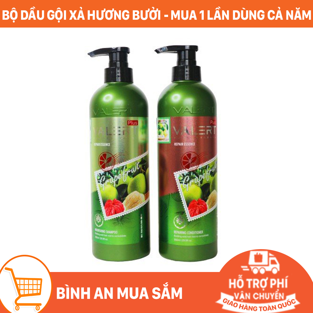 Bộ Dầu Gội Xả Hương Bưởi Chính Hãng Anh Quốc – Mua 1 Lần Dùng Cả Năm