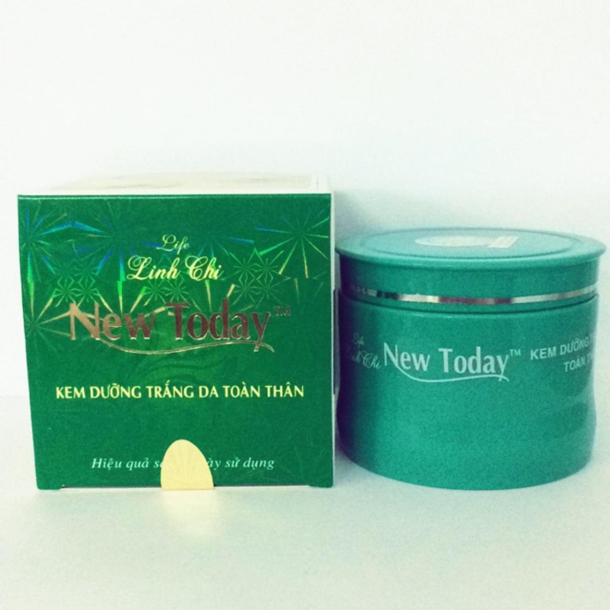 [HCM]KEM DƯỠNG TRẮNG DA TOÀN THÂN LINH CHI NEW TODAY 90g