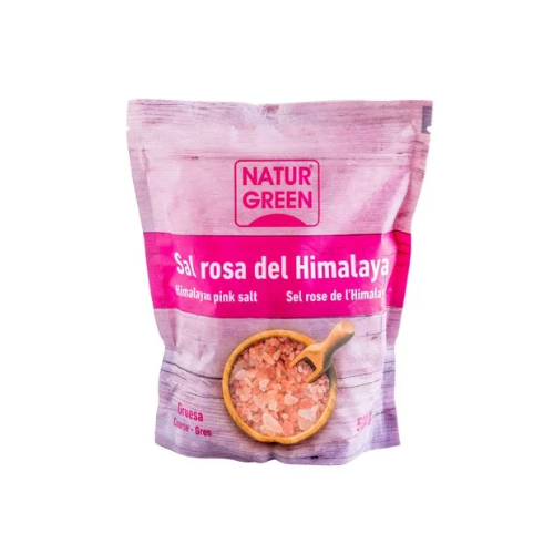 Muối hồng Himalaya 500gr - NaturGreen