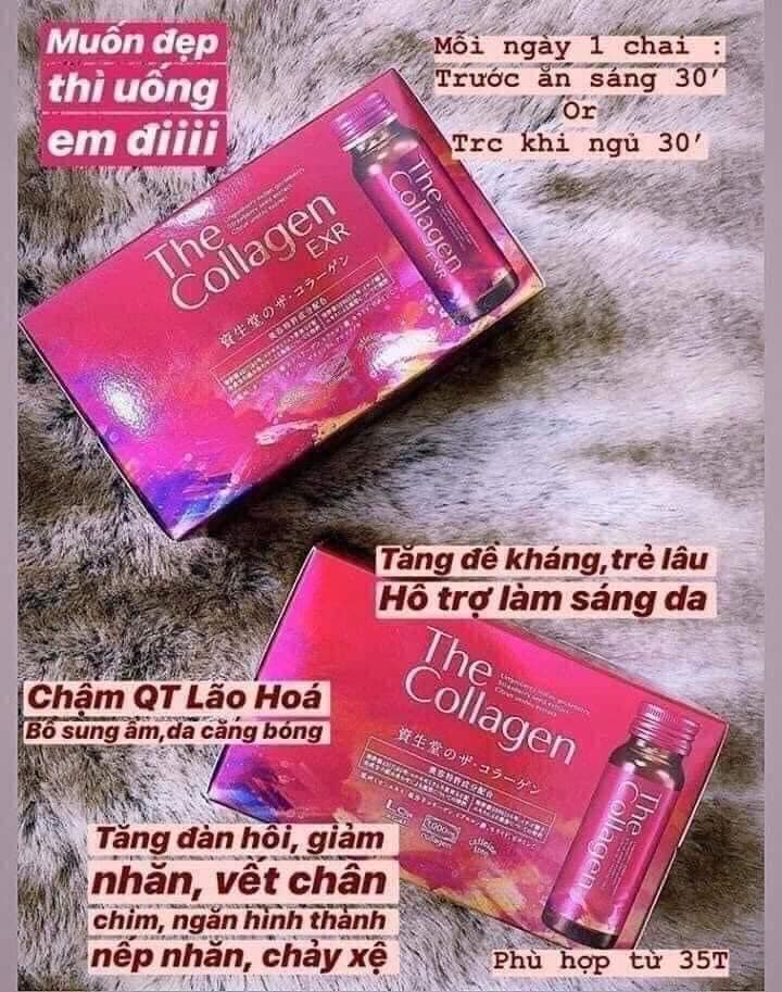 The Collagen Mẫu Shishedo Exr